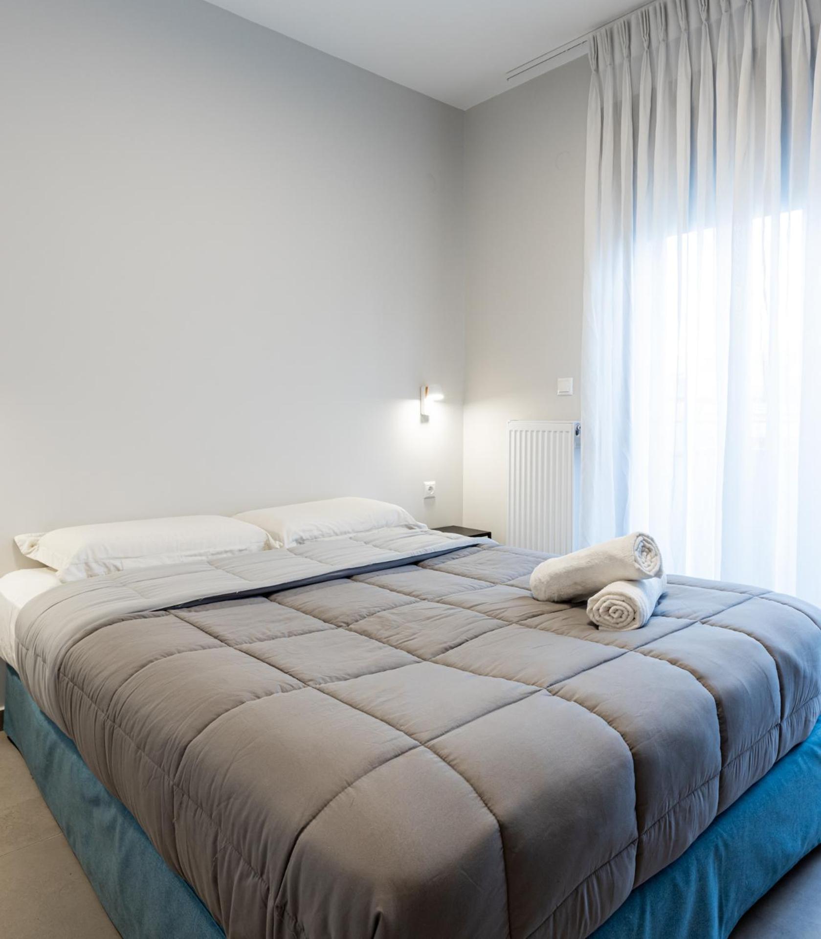 Cozy Apartment In Kalamaria, Tesalonika Bagian luar foto